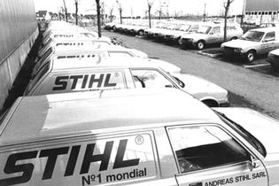 1980: Launch of STIHL France